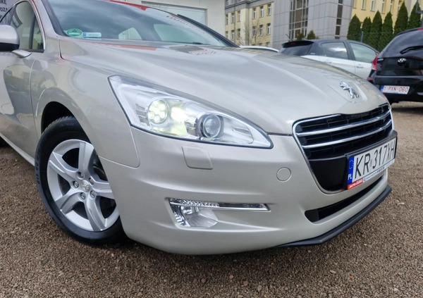 Peugeot 508 cena 42900 przebieg: 182000, rok produkcji 2014 z Kwidzyn małe 781